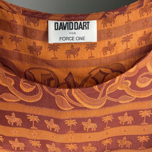 Vintage David Dart Force One Style Coza Tank Size M - Picture 2 of 8